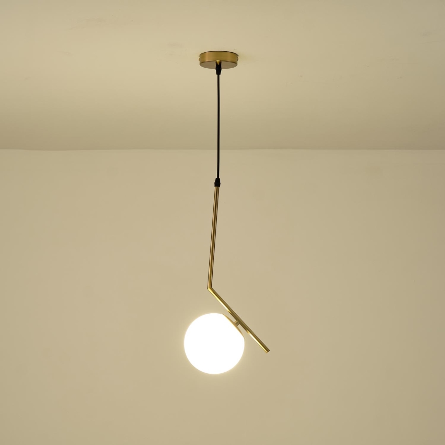Chandelier on a string 1xE27/40W/230V brass