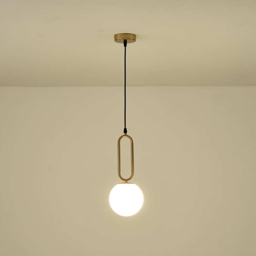 Chandelier on a string 1xE27/40W/230V brass