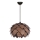 Chandelier on a string 1xE27/40W/230V brown