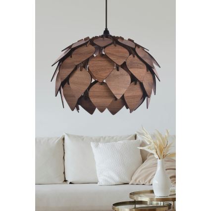 Chandelier on a string 1xE27/40W/230V brown