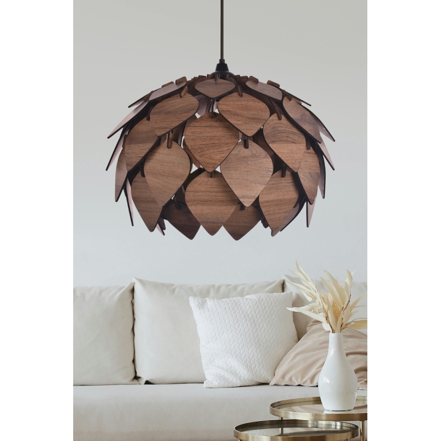 Chandelier on a string 1xE27/40W/230V brown
