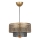 Chandelier on a string 1xE27/40W/230V gold/black