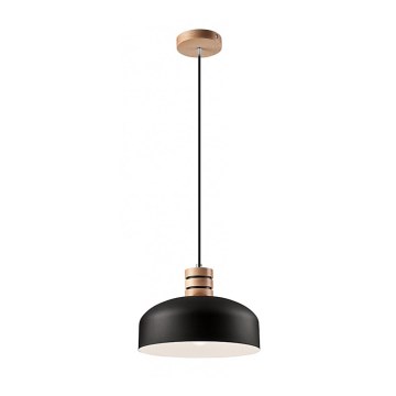 Chandelier on a string 1xE27/60W/230V beech