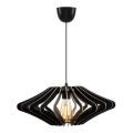 Chandelier on a string 1xE27/60W/230V black d. 47 cm