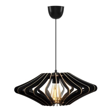 Chandelier on a string 1xE27/60W/230V black d. 47 cm