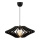 Chandelier on a string 1xE27/60W/230V black d. 47 cm