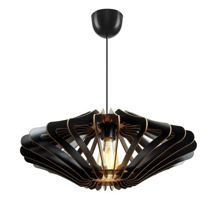 Chandelier on a string 1xE27/60W/230V black d. 47 cm