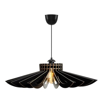 Chandelier on a string 1xE27/60W/230V black d. 52 cm