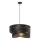 Chandelier on a string 1xE27/60W/230V black/gold
