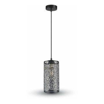 Chandelier on a string 1xE27/60W/230V black