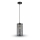 Chandelier on a string 1xE27/60W/230V black