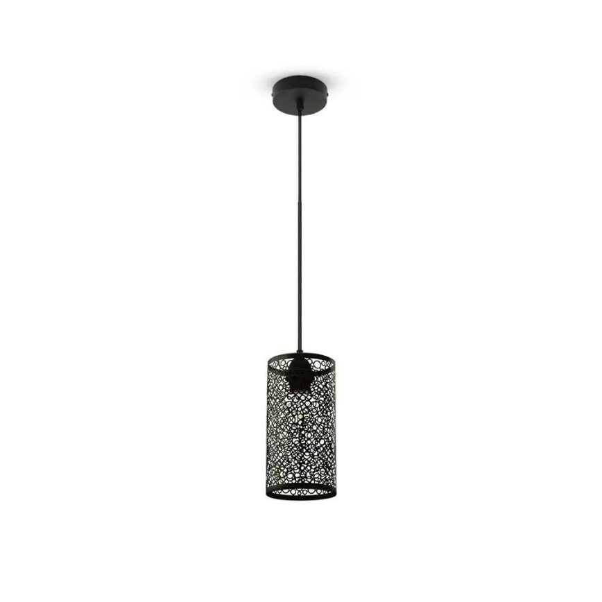 Chandelier on a string 1xE27/60W/230V black