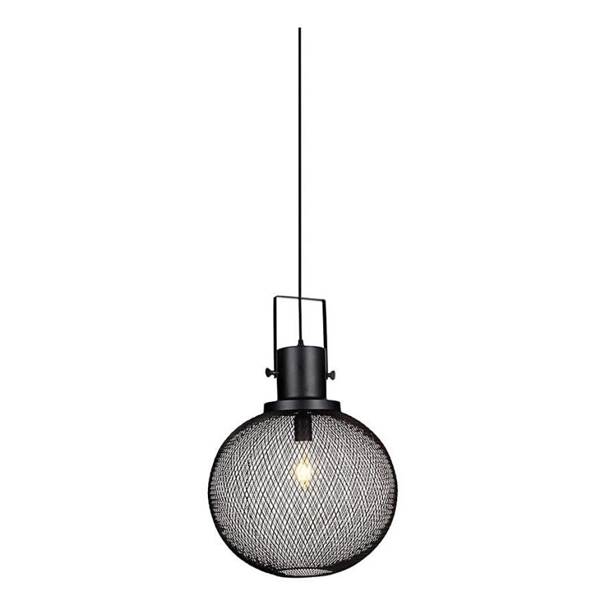Chandelier on a string 1xE27/60W/230V black