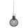 Chandelier on a string 1xE27/60W/230V black
