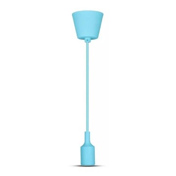 Chandelier on a string 1xE27/60W/230V blue