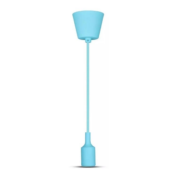 Chandelier on a string 1xE27/60W/230V blue