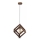 Chandelier on a string 1xE27/60W/230V bronze