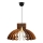Chandelier on a string 1xE27/60W/230V brown d. 39 cm