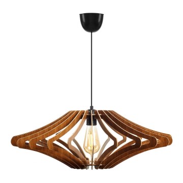 Chandelier on a string 1xE27/60W/230V brown d. 47 cm