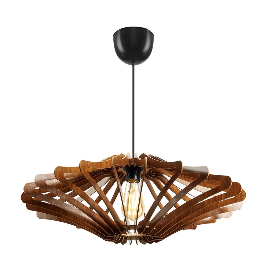 Chandelier on a string 1xE27/60W/230V brown d. 47 cm