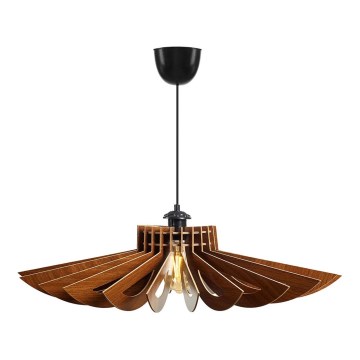 Chandelier on a string 1xE27/60W/230V brown d. 52 cm