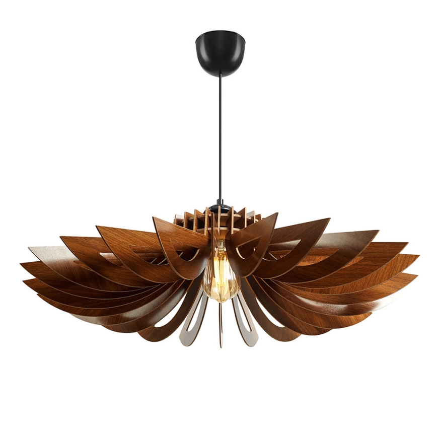Chandelier on a string 1xE27/60W/230V brown d. 52 cm