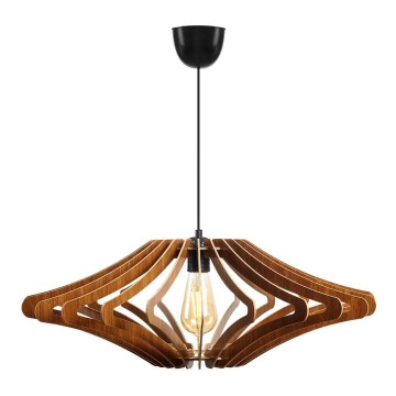 Chandelier on a string 1xE27/60W/230V brown d. 59 cm