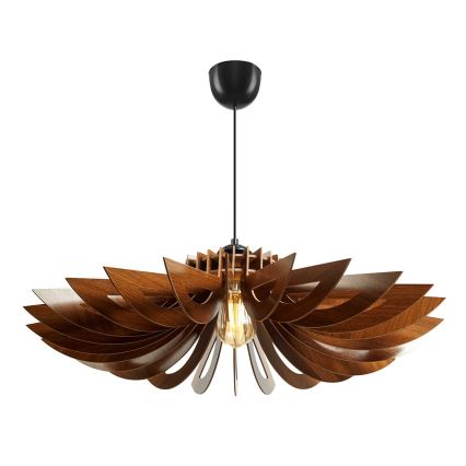 Chandelier on a string 1xE27/60W/230V brown d. 68 cm