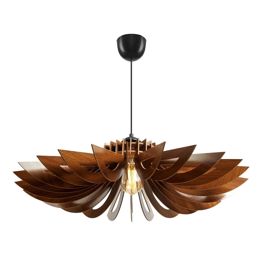 Chandelier on a string 1xE27/60W/230V brown d. 68 cm