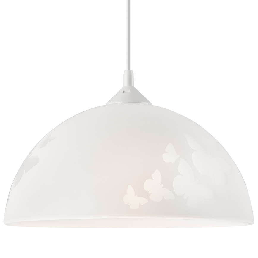 Chandelier on a string 1xE27/60W/230V butterflies