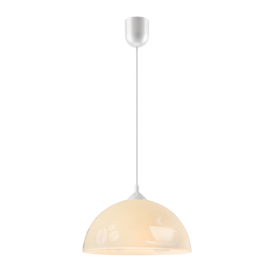 Chandelier on a string 1xE27/60W/230V coffee