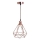 Chandelier on a string 1xE27/60W/230V d. 22 cm copper