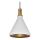 Chandelier on a string 1xE27/60W/230V d. 23 cm white