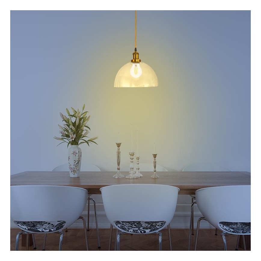 Chandelier on a string 1xE27/60W/230V d. 30 cm