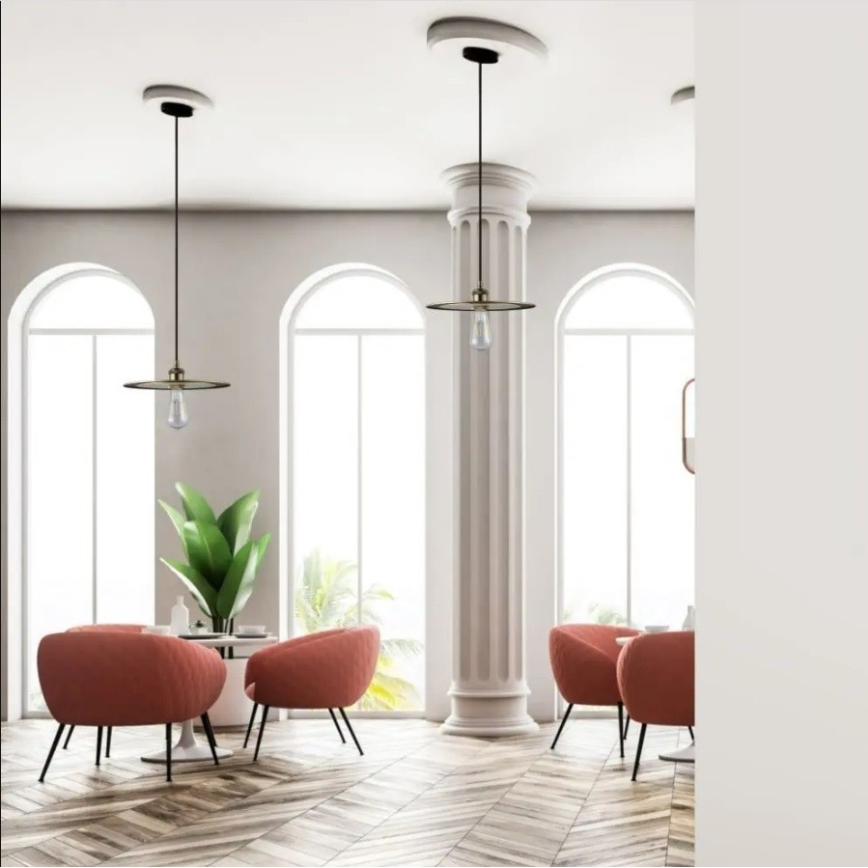Chandelier on a string 1xE27/60W/230V