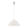 Chandelier on a string 1xE27/60W/230V leaves