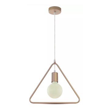 Chandelier on a string 1xE27/60W/230V triangle