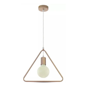Chandelier on a string 1xE27/60W/230V triangle
