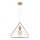 Chandelier on a string 1xE27/60W/230V triangle