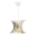 Chandelier on a string 1xE27/60W/230V white d. 20 cm