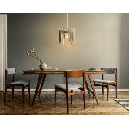 Chandelier on a string 1xE27/60W/230V white d. 23 cm