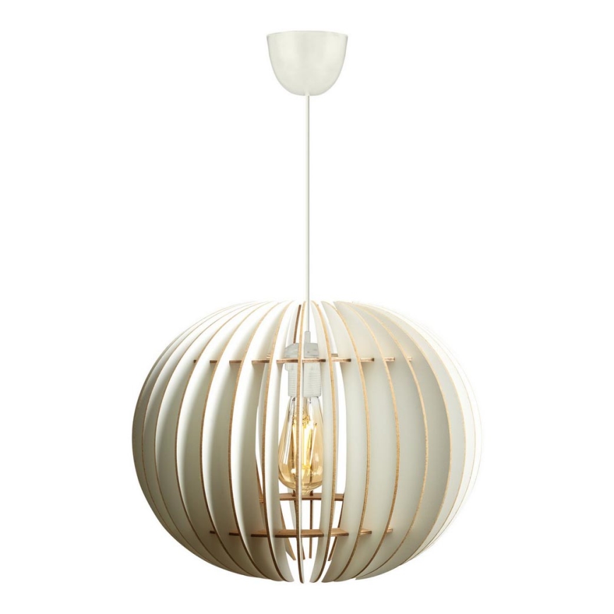 Chandelier on a string 1xE27/60W/230V white d. 36 cm