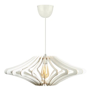 Chandelier on a string 1xE27/60W/230V white d. 47 cm white
