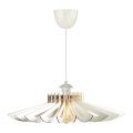 Chandelier on a string 1xE27/60W/230V white d. 52 cm