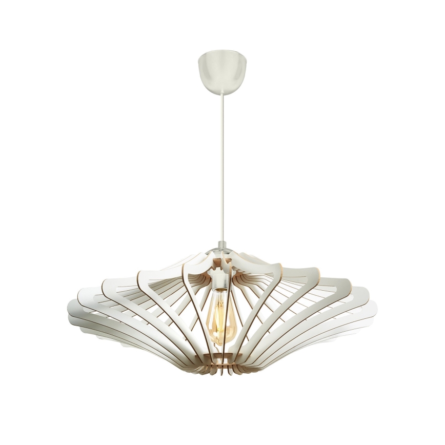Chandelier on a string 1xE27/60W/230V white d. 59 cm