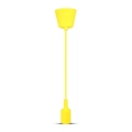 Chandelier on a string 1xE27/60W/230V yellow