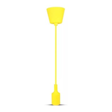 Chandelier on a string 1xE27/60W/230V yellow