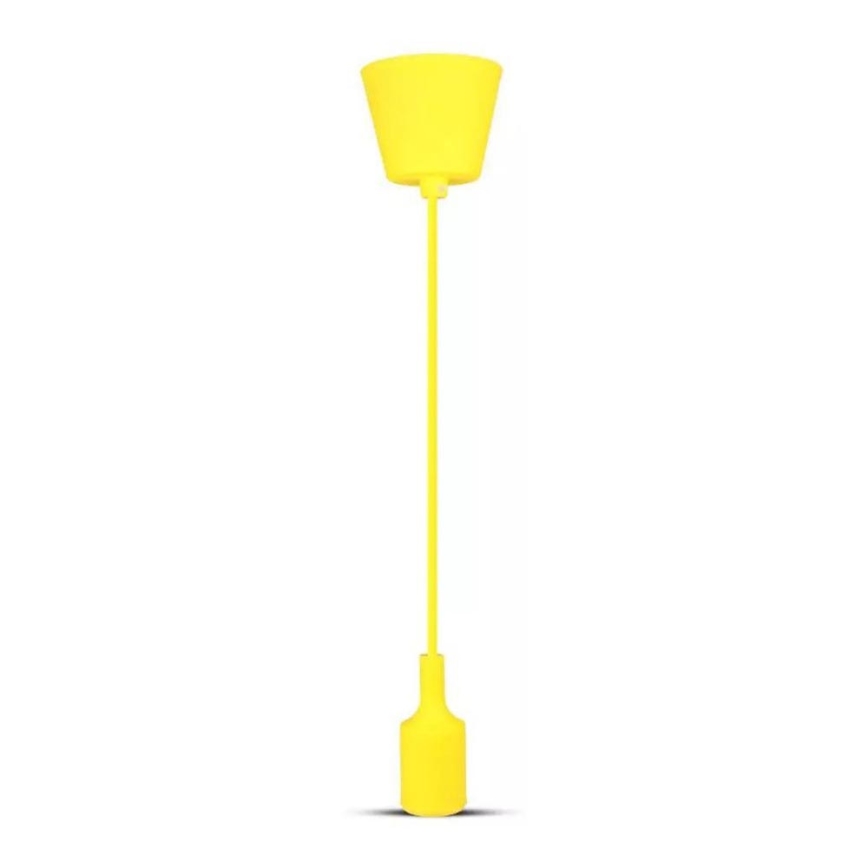 Chandelier on a string 1xE27/60W/230V yellow