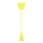 Chandelier on a string 1xE27/60W/230V yellow