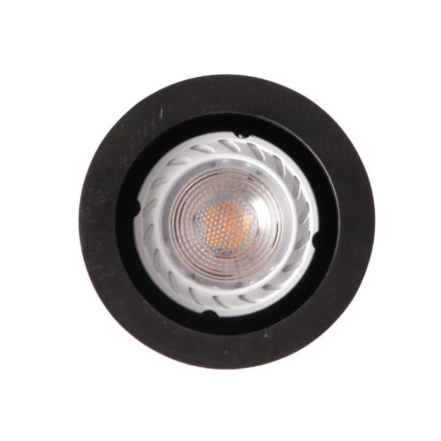 Chandelier on a string 1xGU10/10W/230V ash/solid wood black